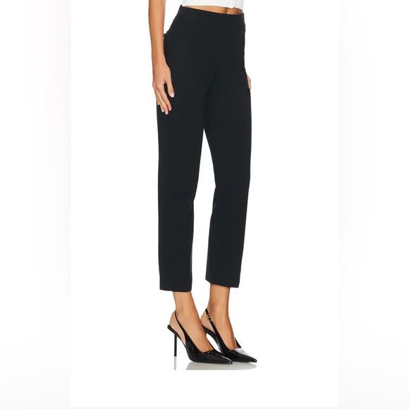 SPANXsmooth PerfectFit Ponte Petite Slim Straight Pant in Classic Black Size XS - Picture 2 of 11